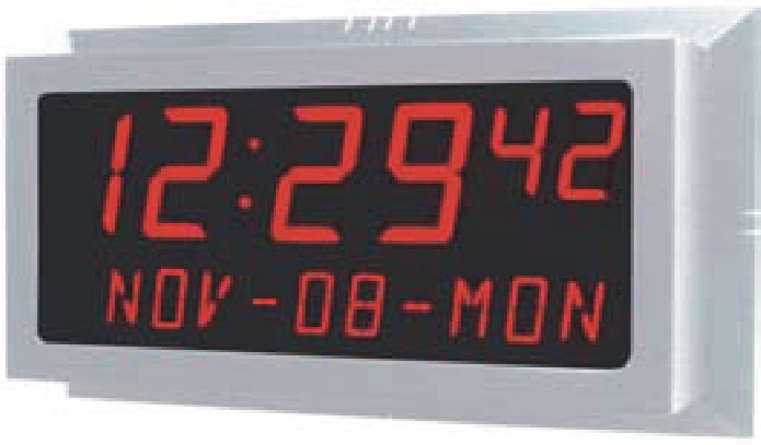 6 Digit Time & Date / TextMetal LED Clock