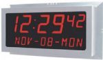 6 Digit Time & Date / TextMetal LED Clock