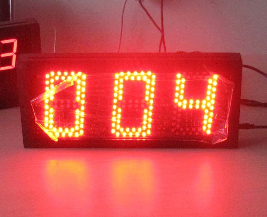 5 Outdoor Large LED Counter LED Countdown Timer Count 999 Seconds up and down