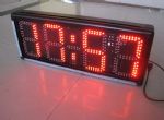 8 High Digit LED Time & Temp Sign LED Time Clock Giant LED Temperature Clock